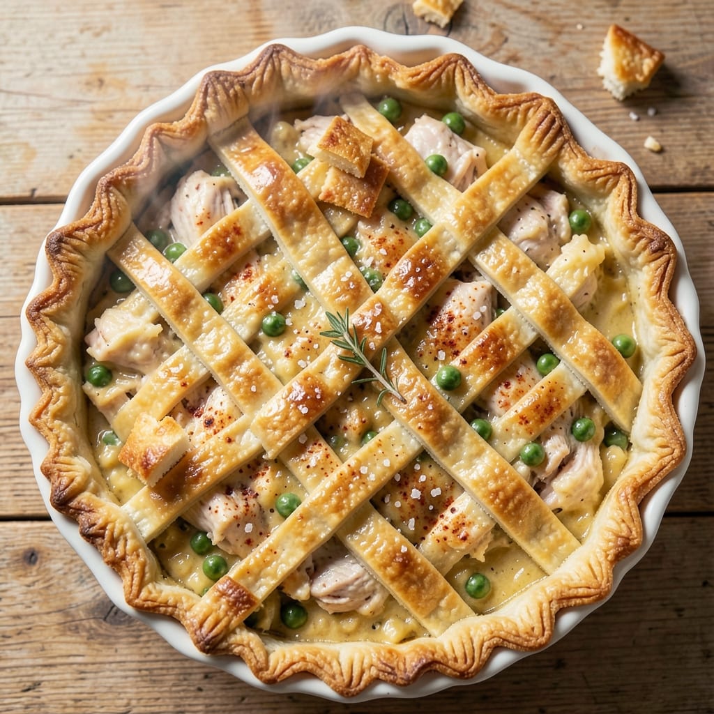 Best Chicken Pot Pie Recipe From Scratch: Flaky, Buttery Crust That Shatters With Every Bite