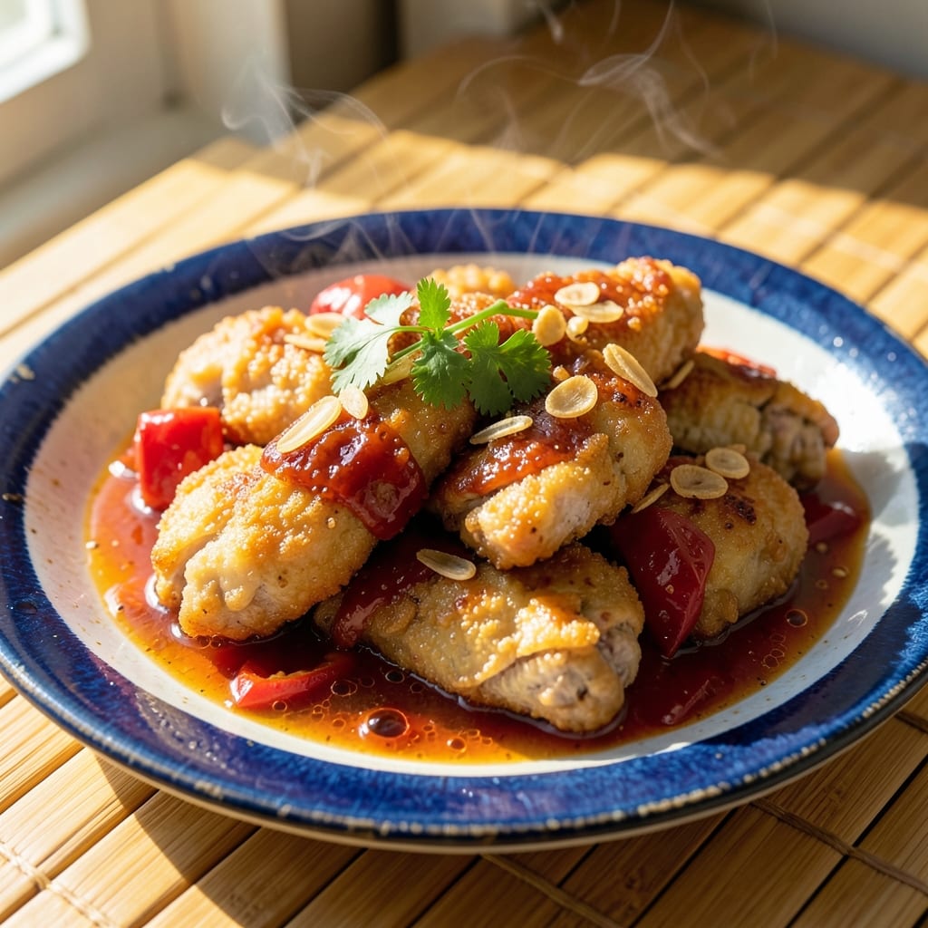 Authentic Chinese Sweet and Sour Chicken Recipe: Crispy Bites in Tangy Honey Sauce
