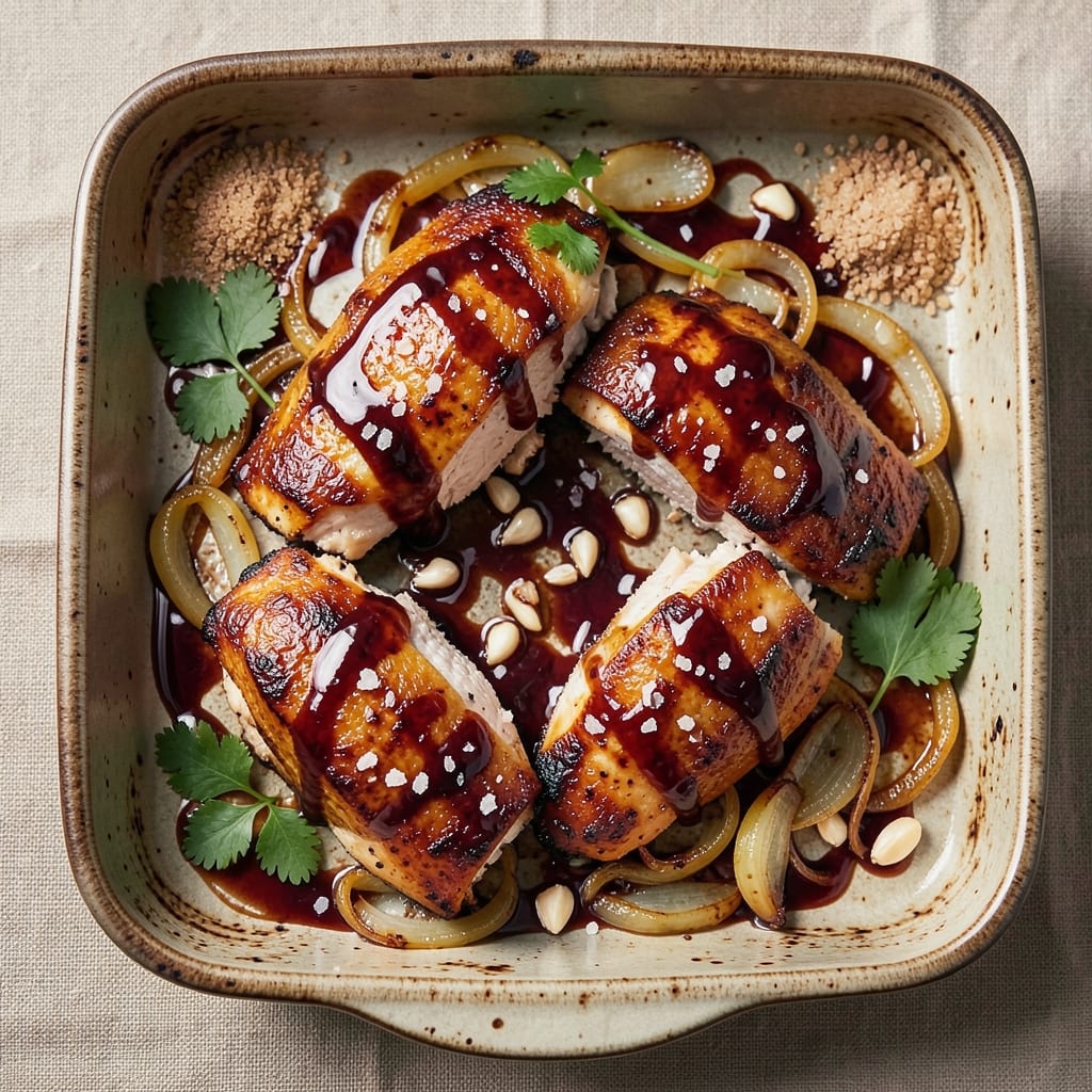Baked BBQ Chicken Tenderloins Recipe: Smoky Glaze Locks in Juices for Crispy Edges