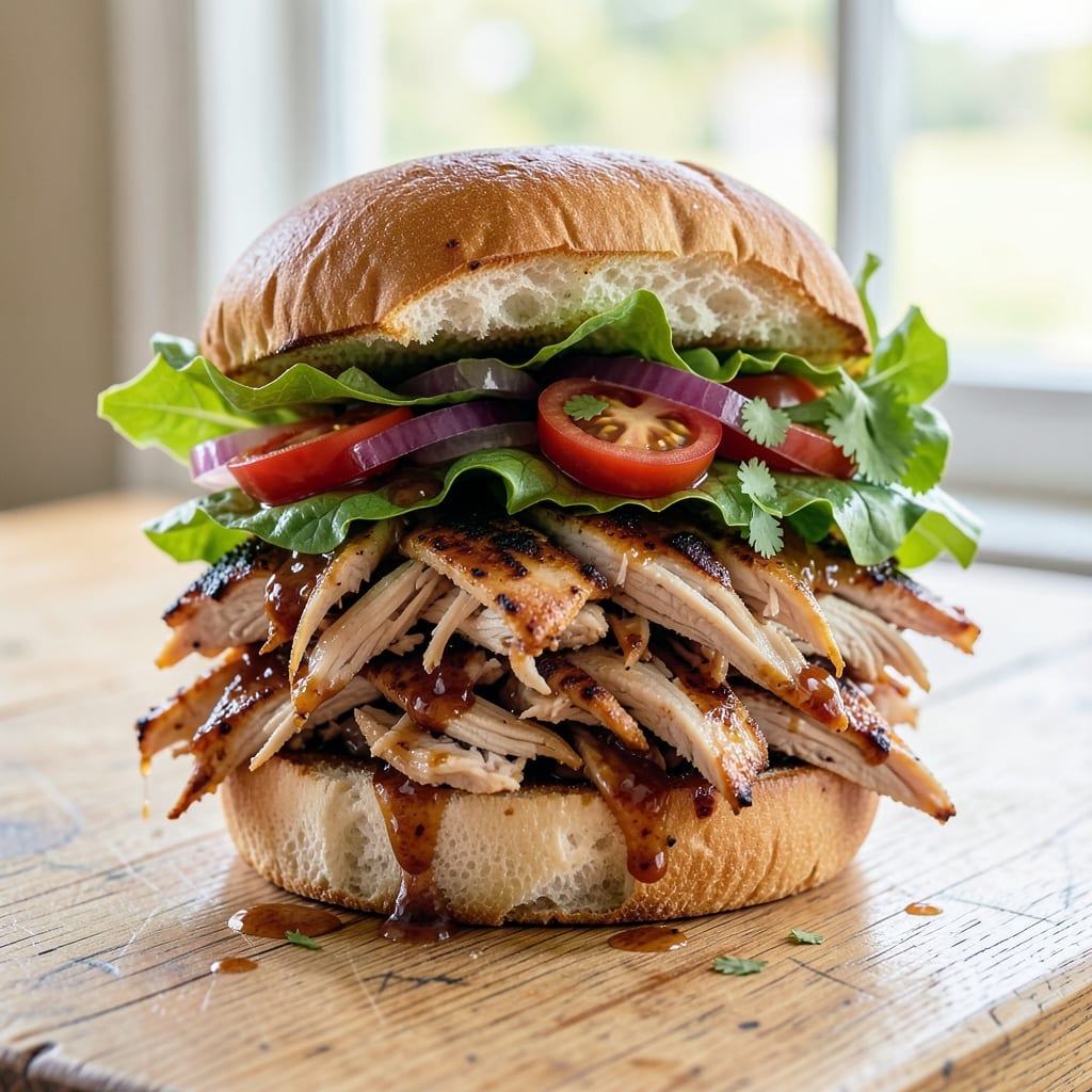 Barbecue Chicken Salad Sandwich Recipe: Smoky-Sweet Layers That Hold Up Perfectly