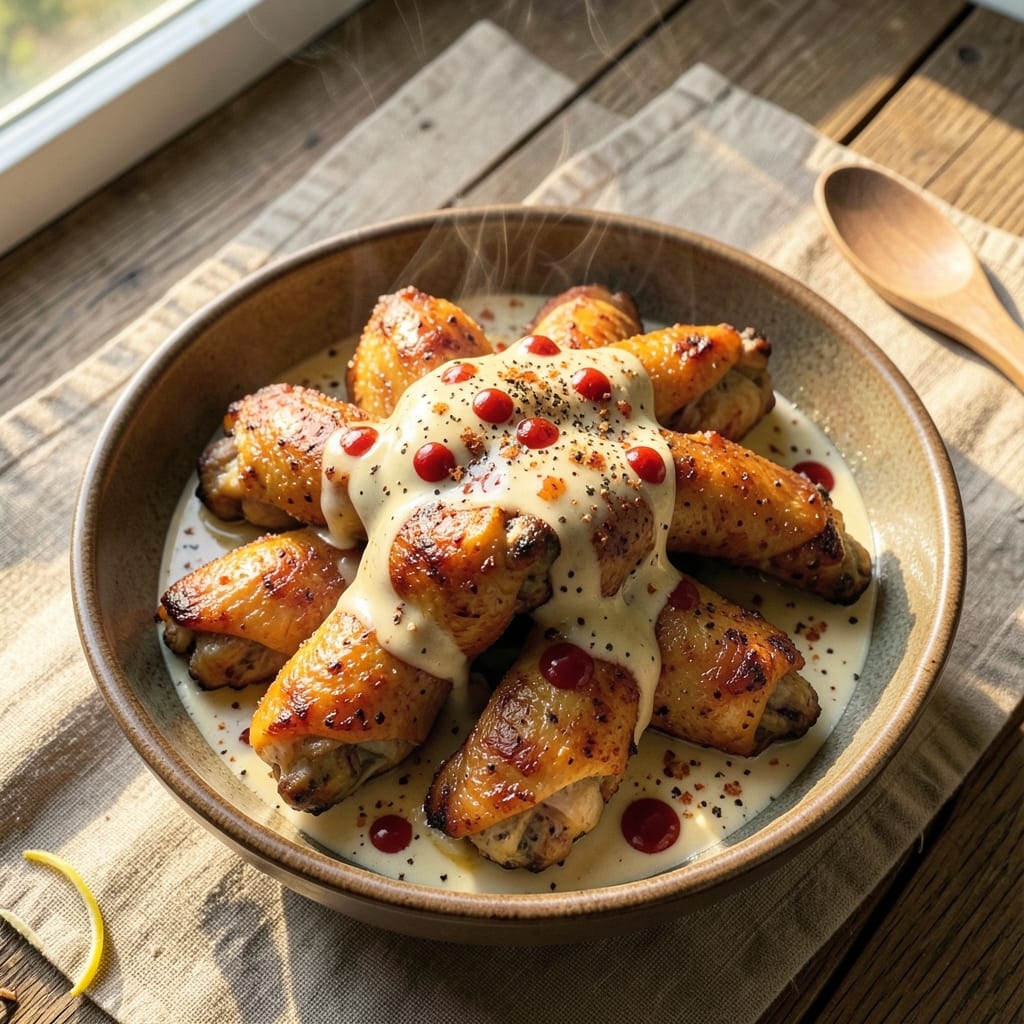Baked Chicken Wing Dip Recipe: Crispy Bites and Creamy Cheese Harmony