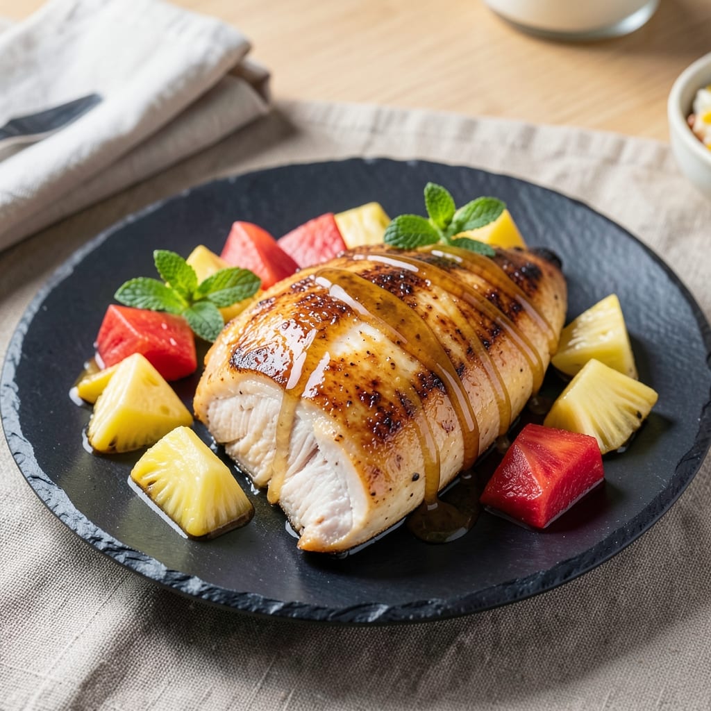 Baked Chicken Breast with Fresh Pineapple Recipe: Tropical Caramelized Glaze Secrets