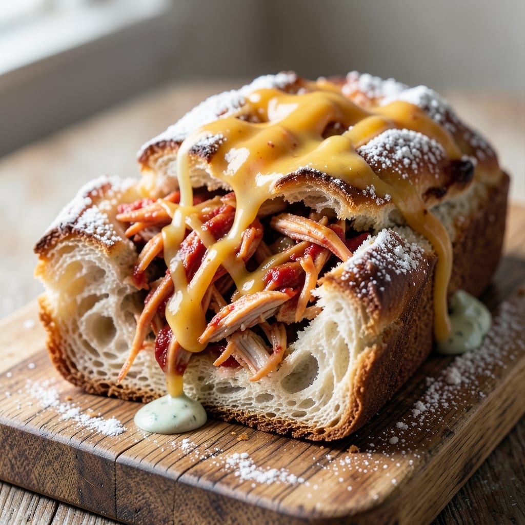 Buffalo Chicken Monkey Bread Recipe: Spicy Cheese Pull-Apart Magic
