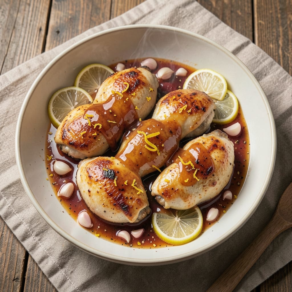 Baked Chinese Lemon Chicken Recipe: Crispy Bites with Tangy Zest Crunch