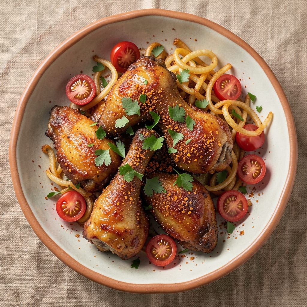 Arabic Fried Chicken Recipe: Crispy Spice-Crusted Bites With Zesty Dipping Sauce
