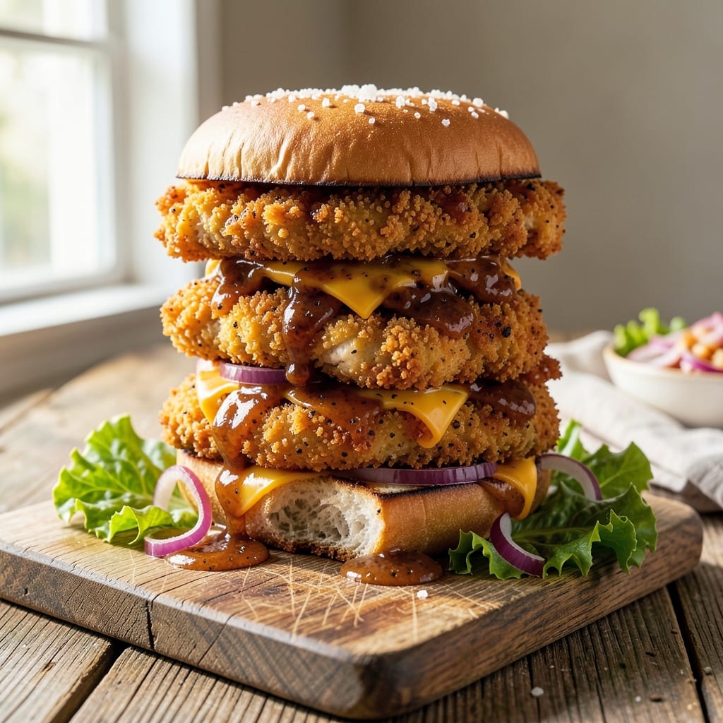 BBQ Chicken Sandwiches Crock Pot Recipe: Slow-Cooked Juiciness With Crispy Breaded Bites