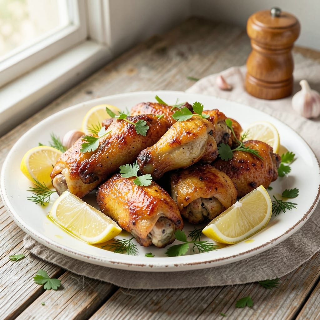 Betty White's Chicken Wings Pacifica Recipe: Crispy-Spiced Bites with Herbed Tang