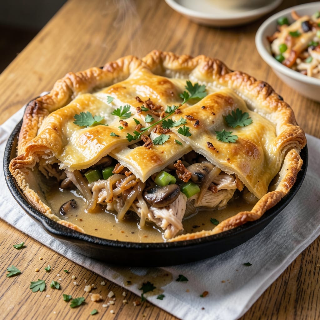 Brooklyn Diner Chicken Pot Pie Recipe: Crispy Top, Creamy Filling in One Dish