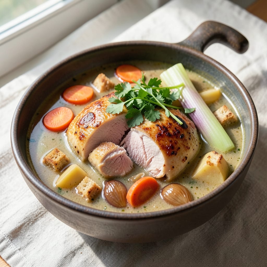 Baked Chicken Soup Recipe: Warm Herb-Infused Comfort in One Pot