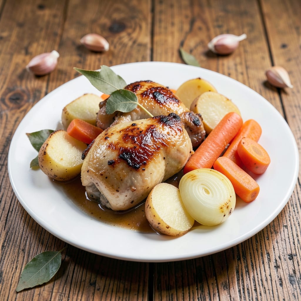 Boiled Chicken And Potatoes Recipe: One-Pot Tender Meal in 30 Minutes