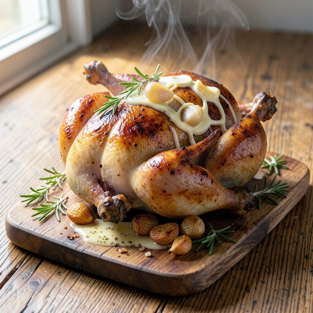 Anne Burrell's Roasted Chicken Recipe: Juicy Golden Skin Without the Stress