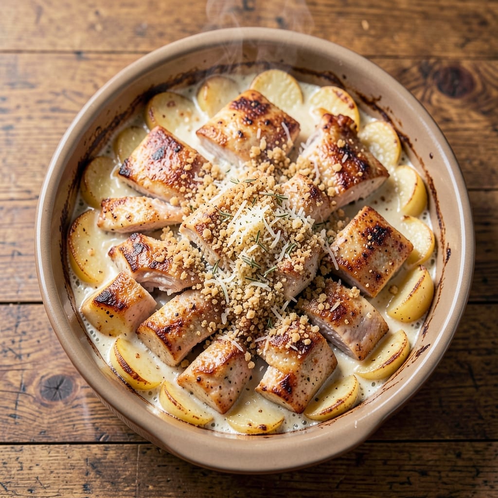 Betty Crocker Au Gratin Potatoes Chicken Recipe: Crispy Top, Creamy Layers, One-Pan Dinner