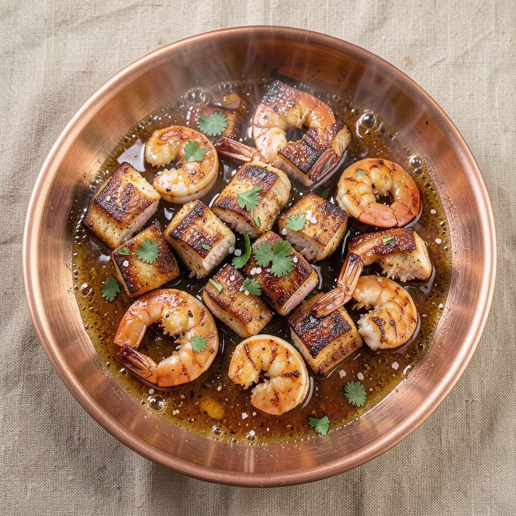 Applebee's Sizzling Chicken And Shrimp Recipe: Crispy-Crusted Skillet Showstopper