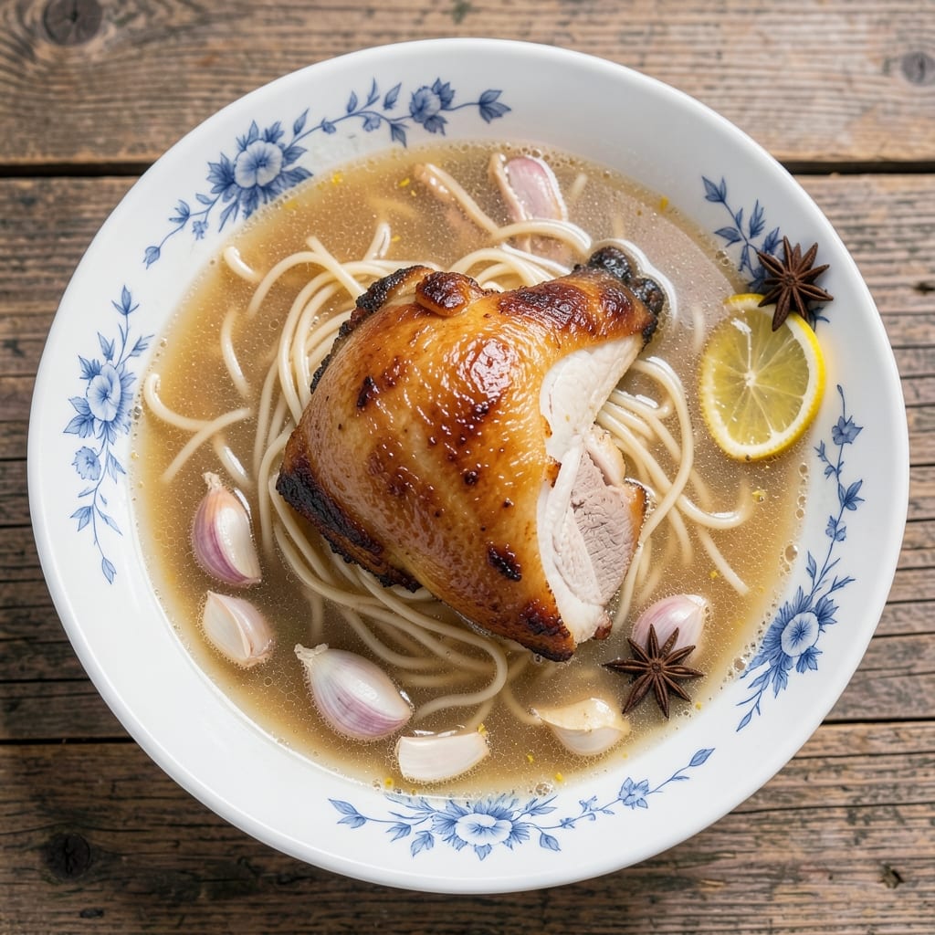 Authentic Chinese Chicken Noodle Soup Recipe: Warm Spice-Infused Broth That Heals