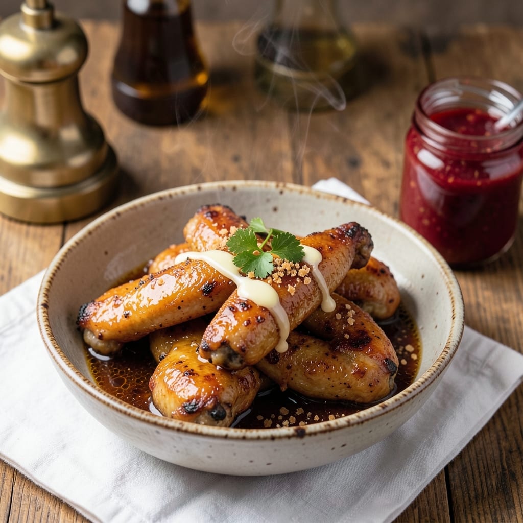 Bourbon Chicken Wing Sauce Recipe: Deep Smoky Heat With Caramelized Edge