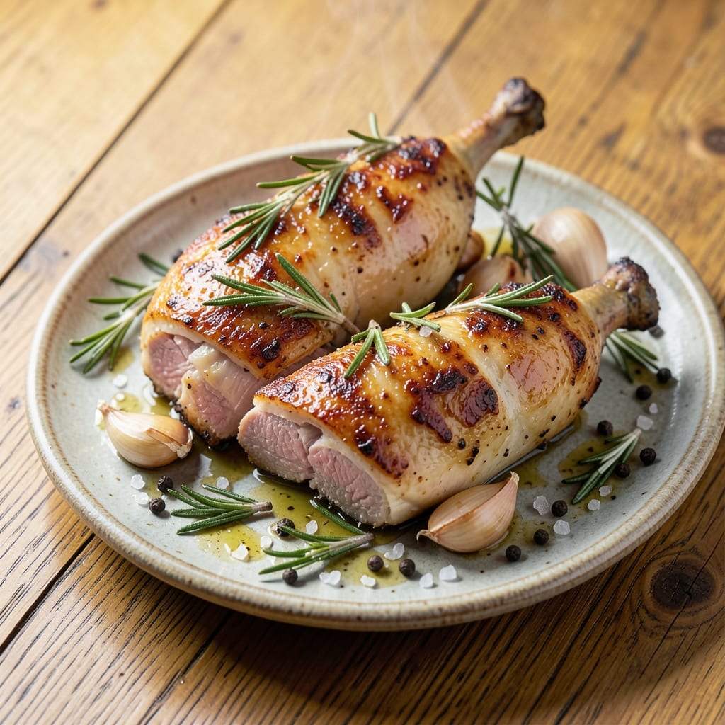 Baked Rosemary Chicken Leg Quarters Recipe: Herb-Infused Crispy Skin Without Dryness