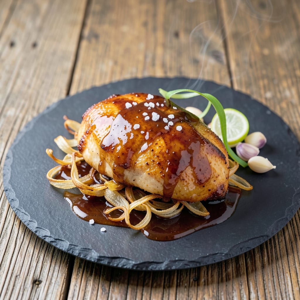 Baked Sticky Chicken Breast Recipe: Glazed Caramel Tenderness Without Drying