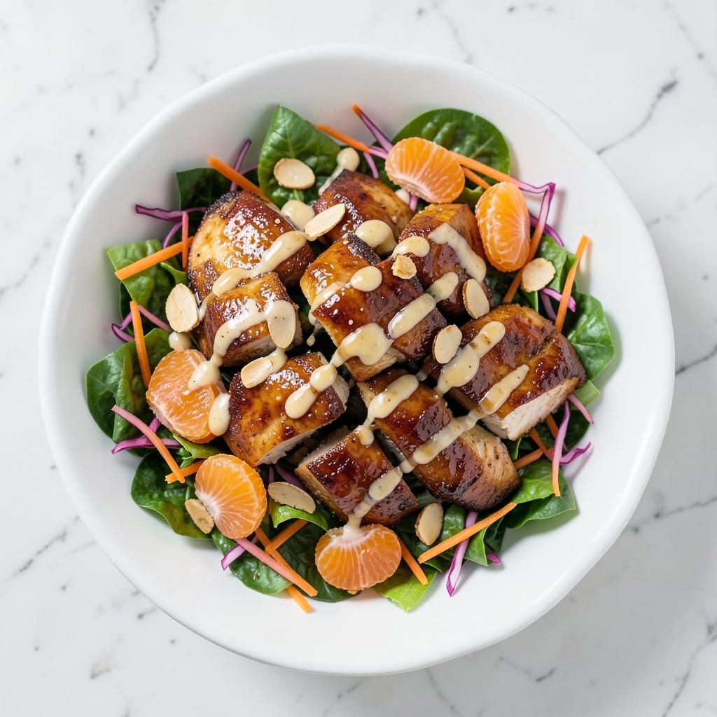 Applebee's Mandarin Chicken Salad Recipe: Crispy Chicken and Sweet Citrus Bite