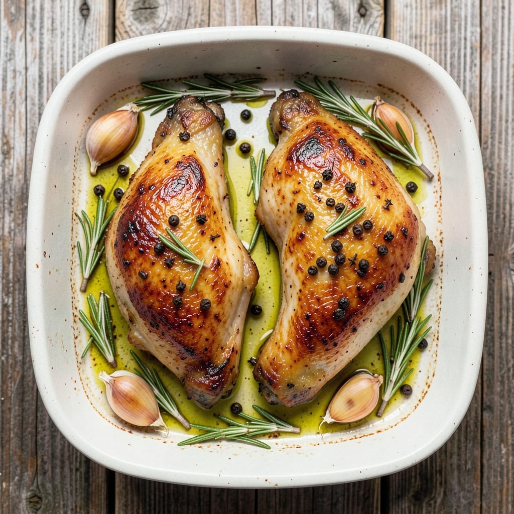 Best Way to Bake Chicken Thighs Recipe: Juicy Skin-Crackling Crisp in 40 Minutes