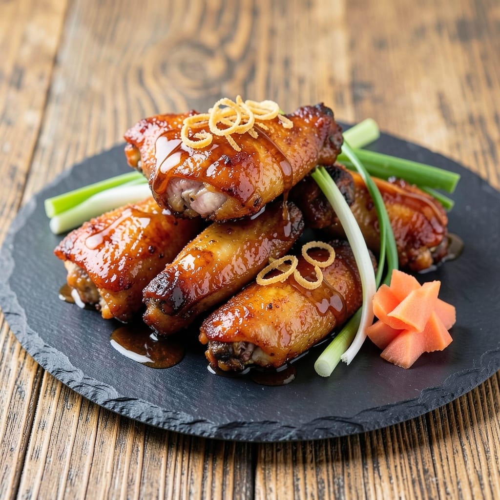 Baked Teriyaki Chicken Wings Recipe: Glazed Crispy Bites with Sticky-Sweet Sauce
