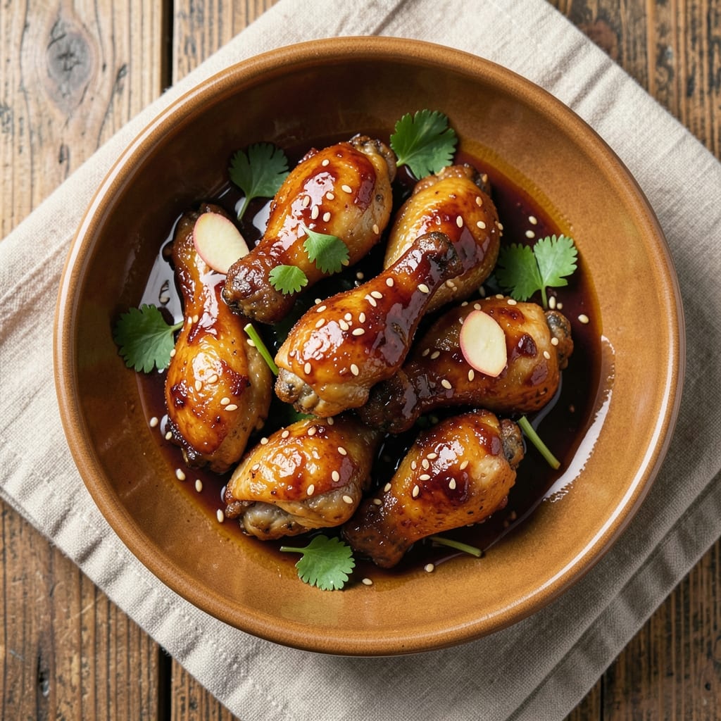 Baked Hoisin Sauce Chicken Wings Recipe: Sticky-Sweet Glaze with Crispy Edges