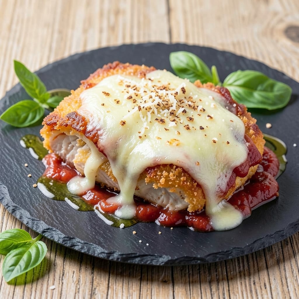 Betty Crocker's Baked Chicken Parmesan Recipe: Crispy Breaded Layers with Melty Cheese