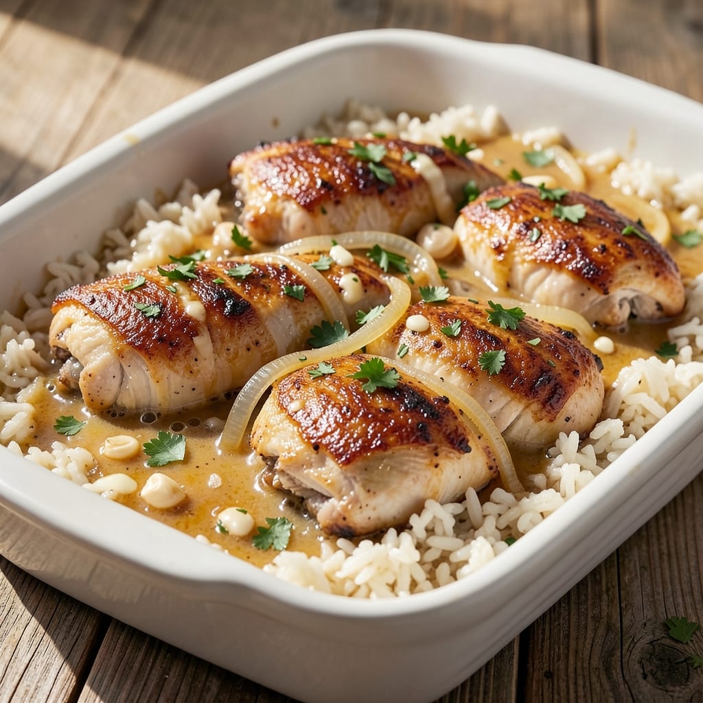 Betty Crocker's Chicken and Rice Recipe: One-Pot Creamy Comfort with Golden Crisp