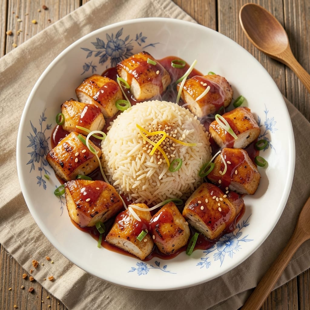 Apricot Chicken and Rice Recipe: Sweet-Tangy One-Pan Harmony