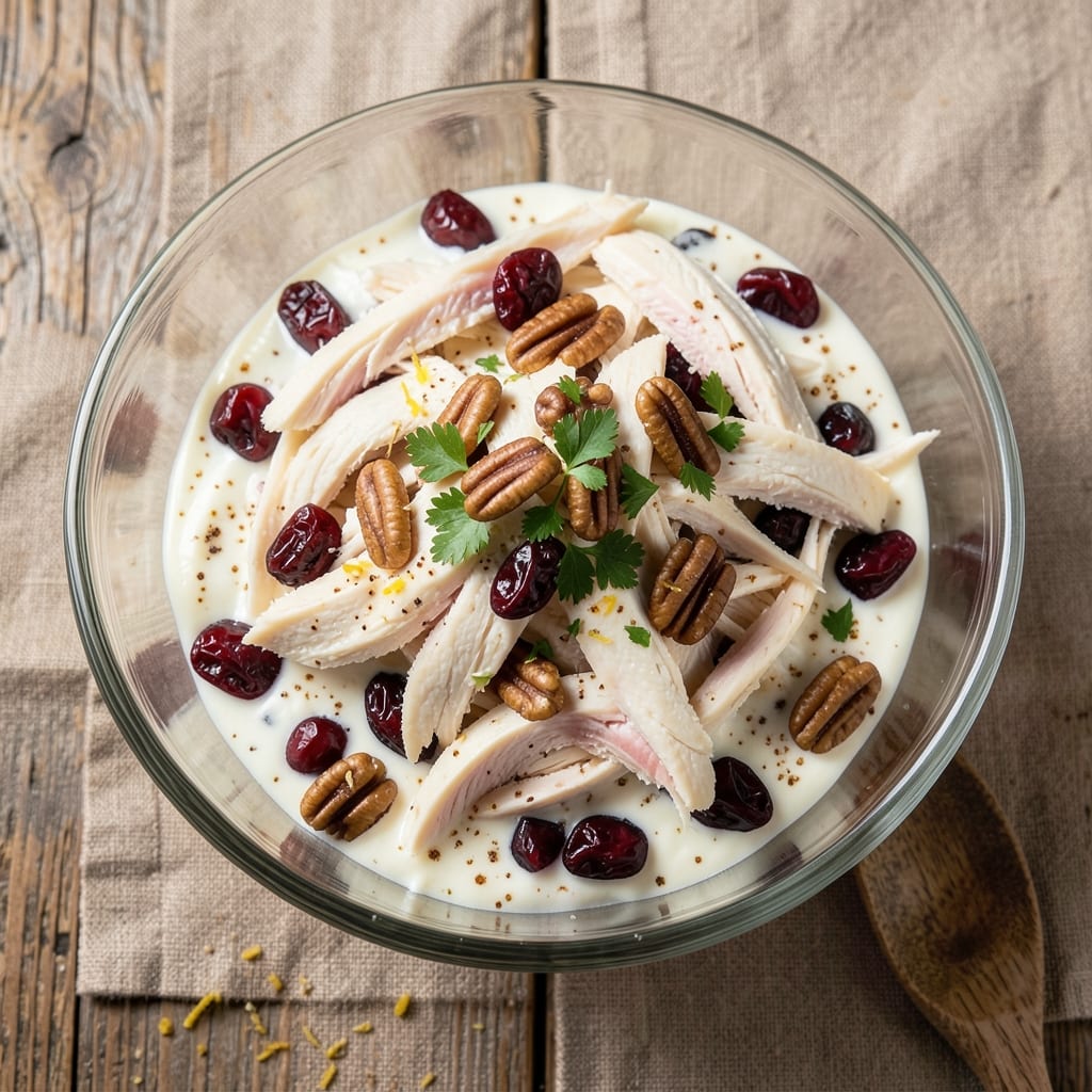 Buc-Ee's Chicken Salad Recipe With Cranberry Pecan: Crunchy Texture That Stays Fresh All Week