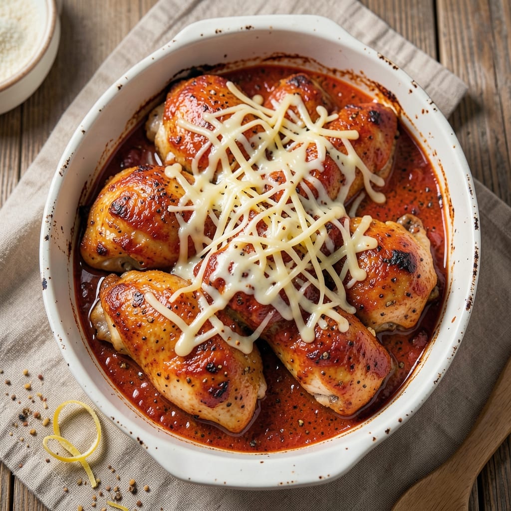 Baked Chicken Rotel Recipe: Spicy Tomato Cheese Melt in One Pan