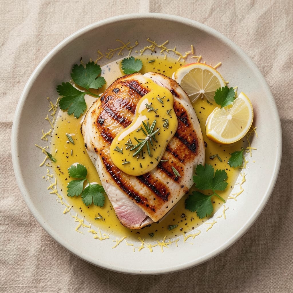 Baked Lemon Herb Chicken Breast Recipe: Juicy Center With Herbal Zest Crust