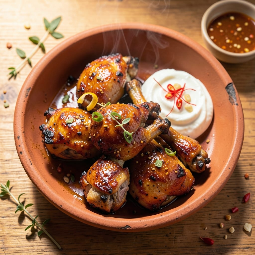Bangla Chicken Roast Recipe: Tender Spiced Chicken With Tangy Yogurt Glaze