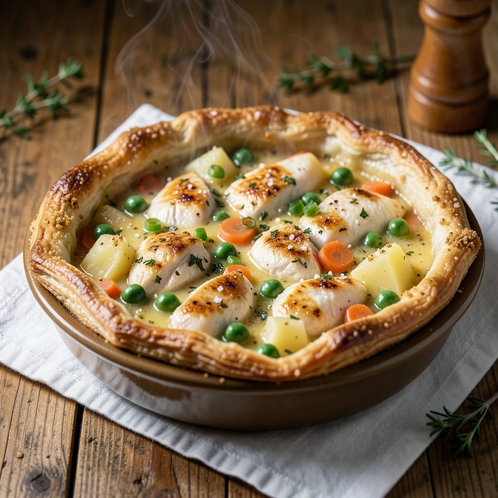 Betty Crocker Bisquick Chicken Pot Pie Recipe: Foolproof Flaky Crust Over Creamy Filling