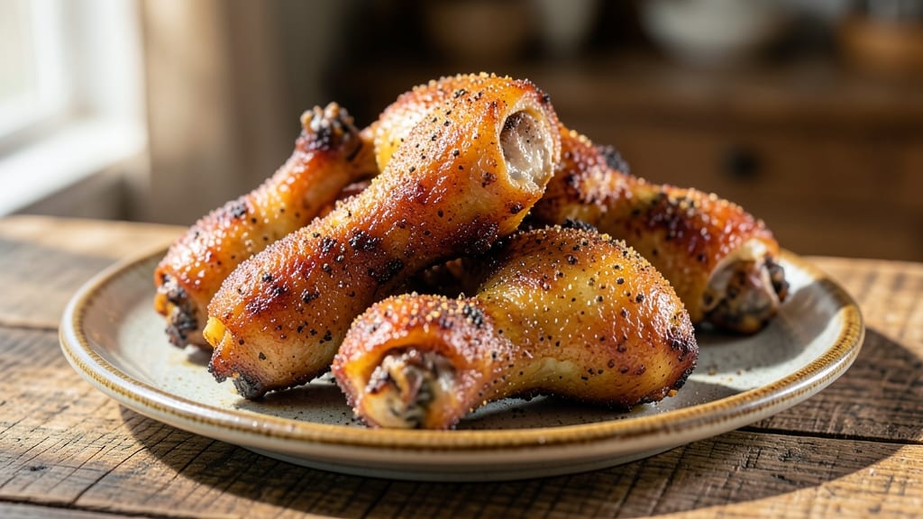 Air Fryer Chicken Legs and Thighs Recipe: Juicy Interiors With Crispy, Caramelized Skin