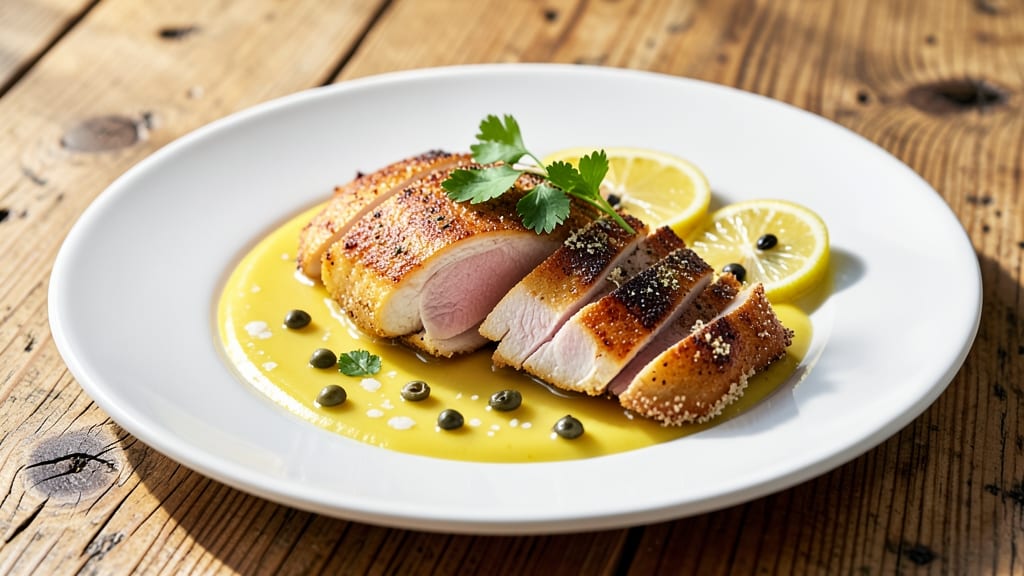 Alton Brown's Chicken Piccata Recipe: Lemon-Caper Crisp With Foolproof Technique