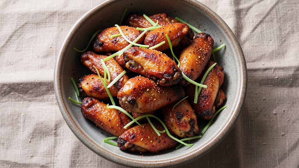 Alton Brown's Chicken Wings Recipe: Crispy Celery Crowns Over Smoky Garlic Ranch
