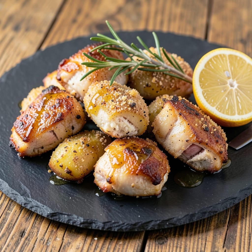 Baked Chicken Chunks Recipe: Crispy-Gold Crust With Juicy Centers
