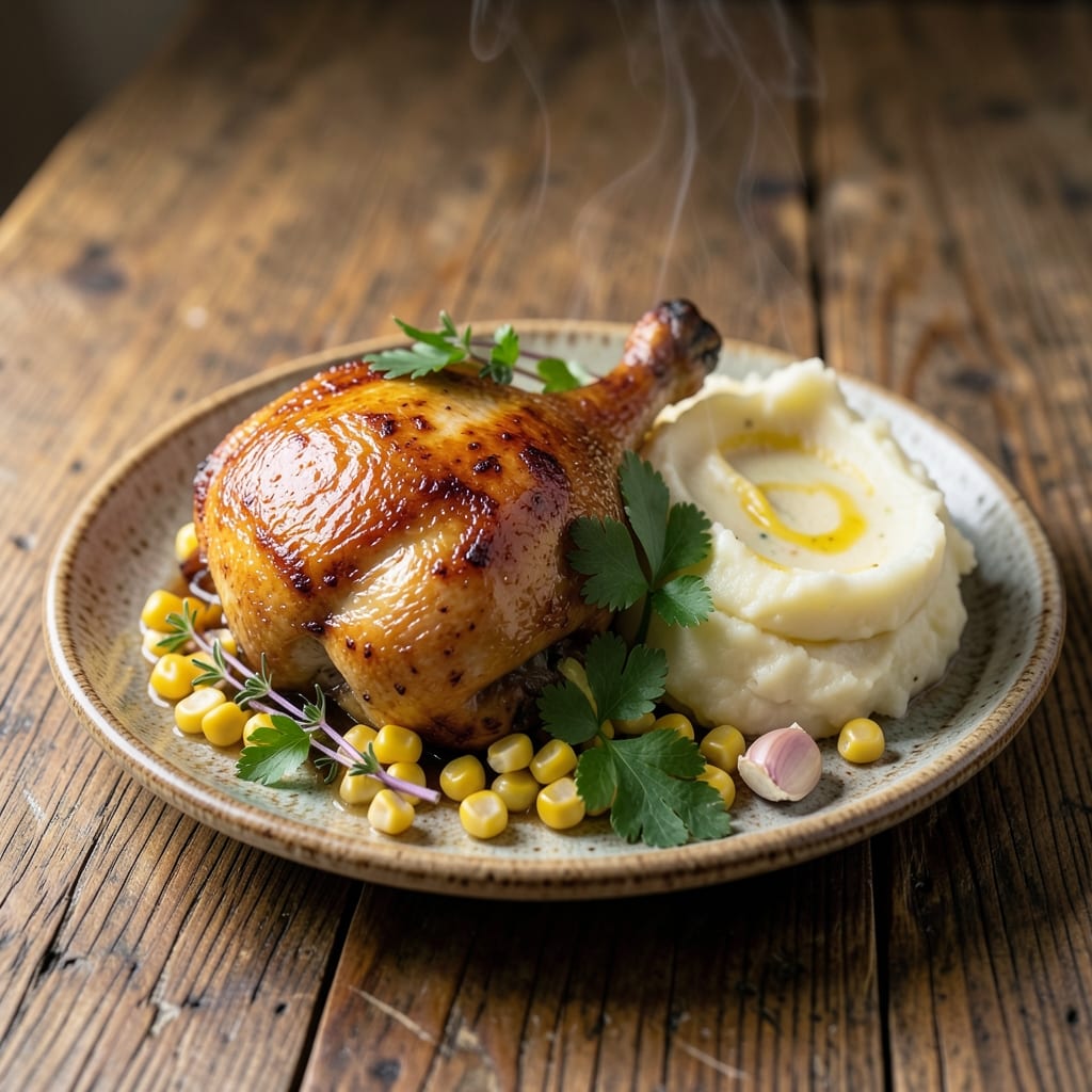 Amish Baked Chicken Recipe: Crispy Herb-Crusted Comfort in One Pan