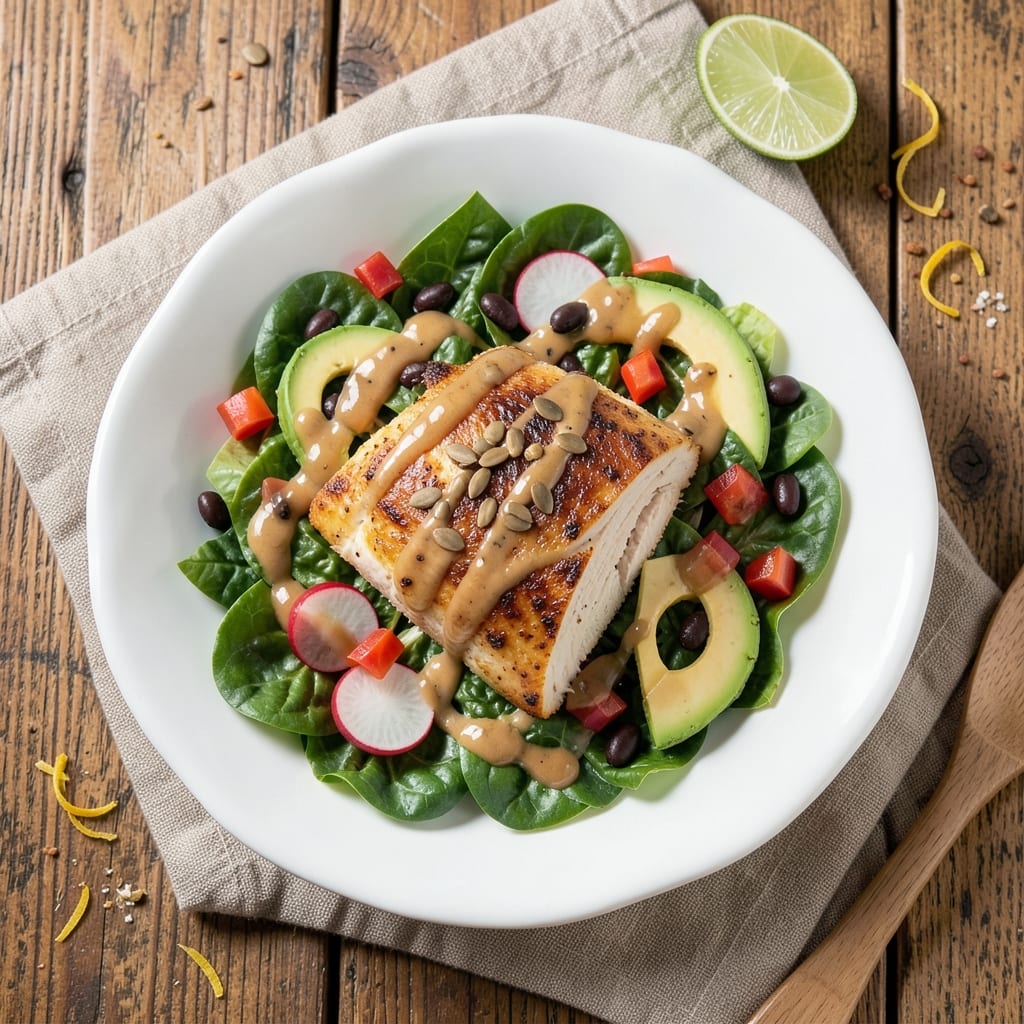 Applebee's Southwest Chicken Salad Recipe: Crispy Chicken and Creamy Avocado Fusion