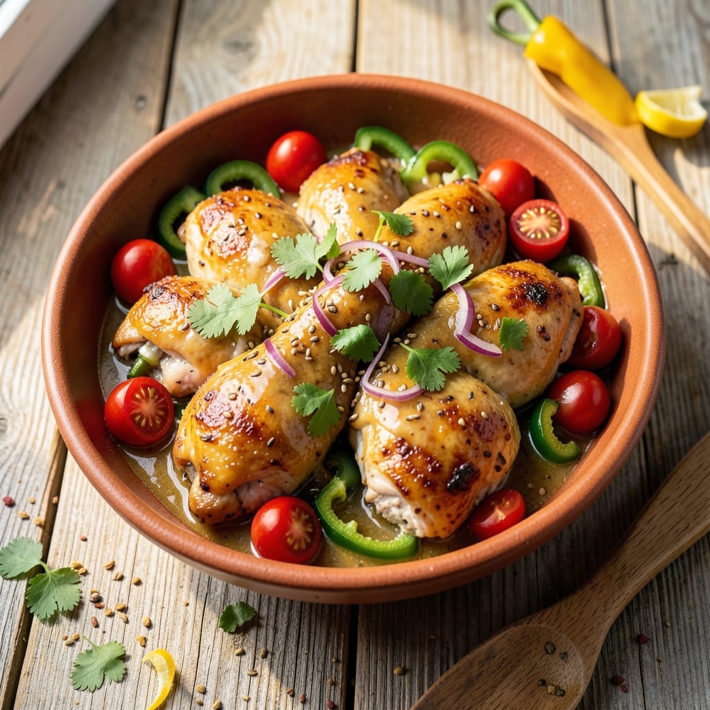 Baked Chicken Tikka Recipe: Smoky Yogurt-Marinated Crispy Bites