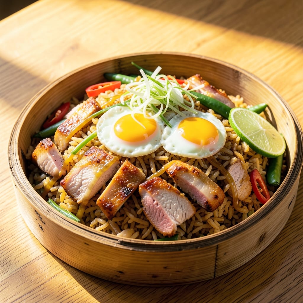 Authentic Thai Chicken Fried Rice Recipe: Wok-Tossed Heat and Aromatics