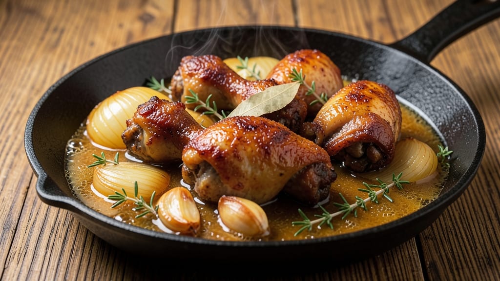 Boiled Chicken Drumsticks Recipe: Crispy Skin, Juicy Meat in One Pot