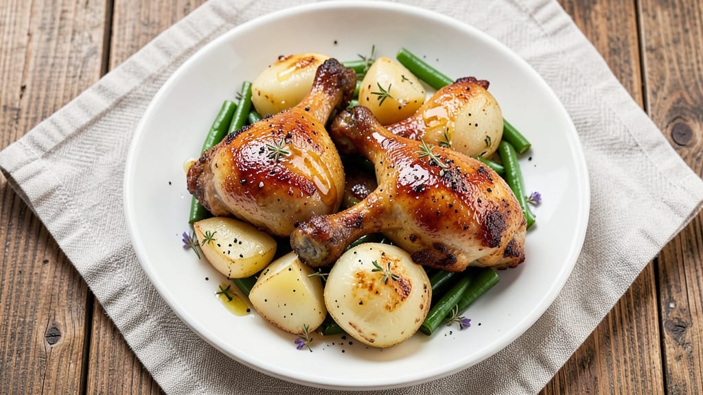 Boiled Chicken Legs Recipe: Crispy Skin, Juicy Meat in One Pot