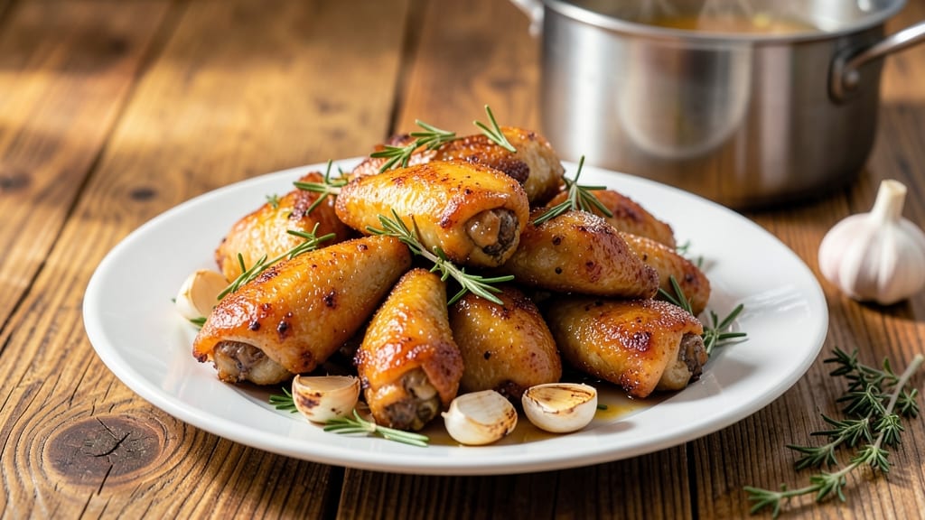 Boiled Chicken Wings Recipe: Herb-Infused Simplicity for Crispy Skin Later