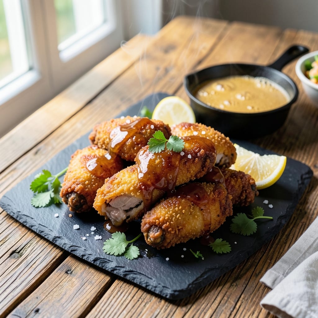 Basic Fried Chicken Wings Recipe: Crunchy Crust That Stays Crispy All Night