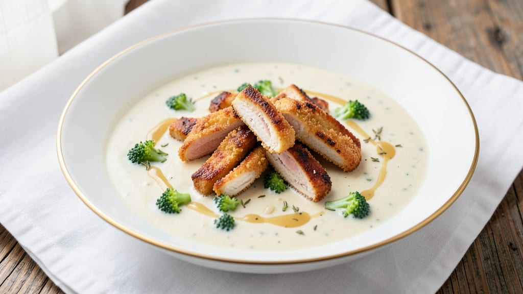 Campbell's Cream of Broccoli Soup and Chicken Recipe: Velvety Broth with Tender Shreds