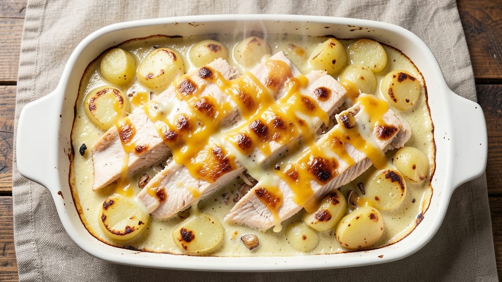 Canned Chicken Casserole Recipe: One-Pan Creamy Celery Crown Magic