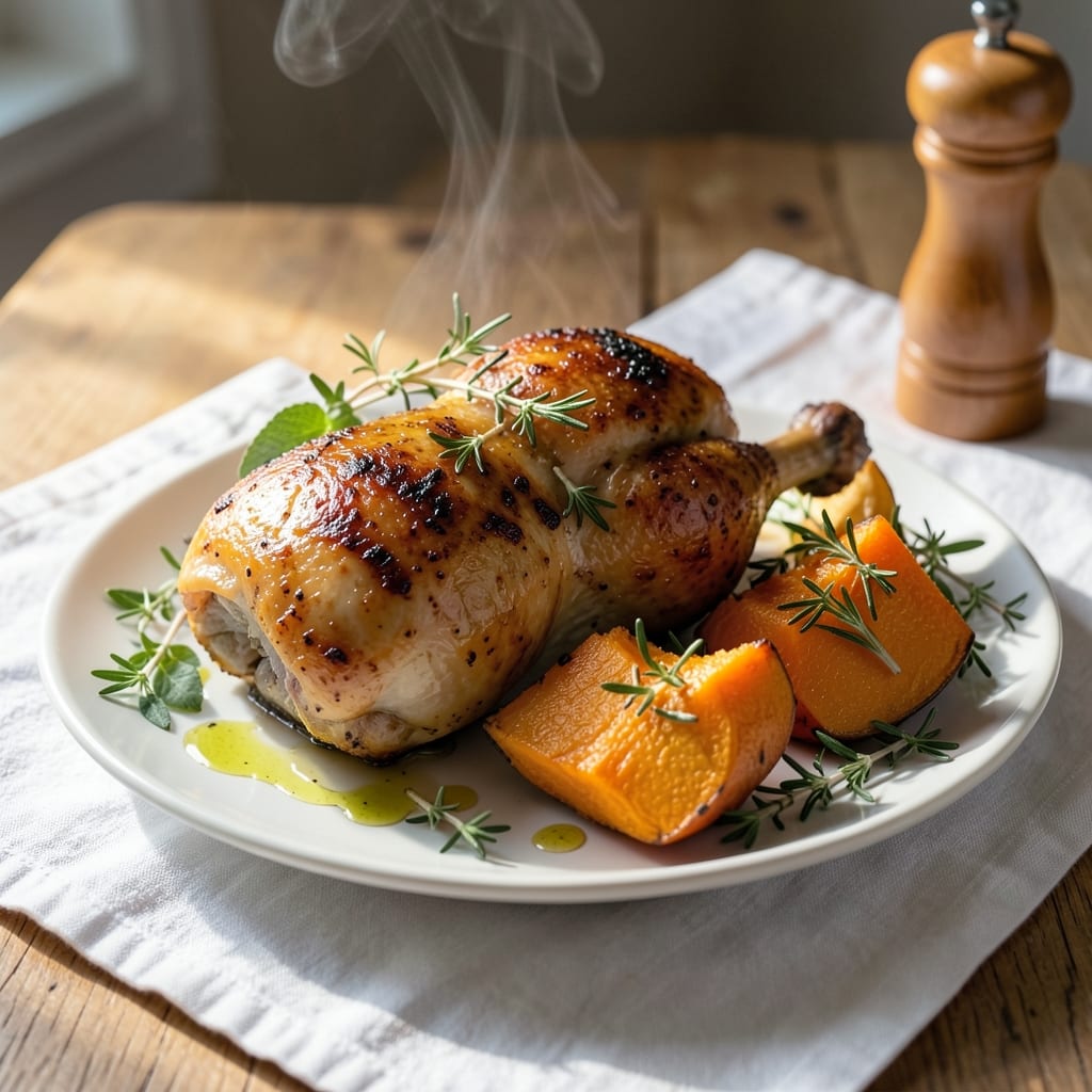 Baked Chicken and Butternut Squash Recipe: One-Pan Roast With Caramelized Sweetness