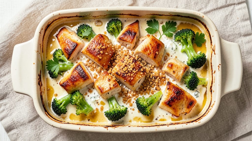 Chicken and Broccoli Casserole Recipe Without Canned Soup: Creamy Homemade Cheese Sauce Magic