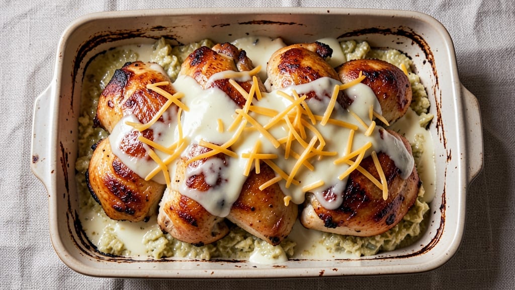 Chicken Bake Copycat Recipe: Celery Crown Crunch Over Velvety Ranch